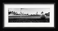 Close Up Golf Ball And Hole, Hawaii Fine Art Print