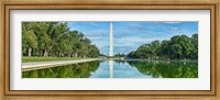 Reflection of Washington Monument on Water, Washington DC Fine Art Print