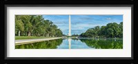 Reflection of Washington Monument on Water, Washington DC Fine Art Print