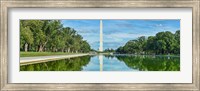 Reflection of Washington Monument on Water, Washington DC Fine Art Print