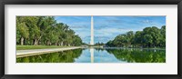 Reflection of Washington Monument on Water, Washington DC Fine Art Print