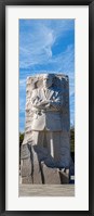 Martin Luther King Jr. Memorial at West Potomac Park, Washington DC Fine Art Print