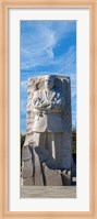 Martin Luther King Jr. Memorial at West Potomac Park, Washington DC Fine Art Print