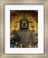 Great Buddha Statue in TodaiJi Temple, Japan Fine Art Print