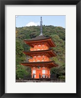 Small Pagoda at Kiyomizu-dera Temple, Japan Fine Art Print