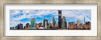 Skyscrapers at the Waterfront, United Nations, New York City Fine Art Print
