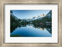 Reflection of Mountain in a River, Sierra Nevada, California Fine Art Print