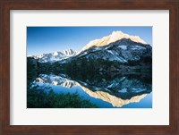 Reflections in a River in Eastern Sierra, California Fine Art Print