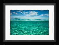 Clouds over the Pacific Ocean, Bora Bora, French Polynesia Fine Art Print