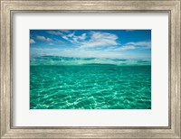 Clouds over the Pacific Ocean, Bora Bora, French Polynesia Fine Art Print