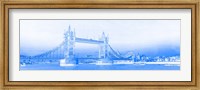 Tower Bridge on Thames River, London, England Fine Art Print