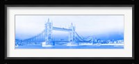 Tower Bridge on Thames River, London, England Fine Art Print