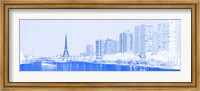 Eiffel Tower & Seine River, Paris Fine Art Print