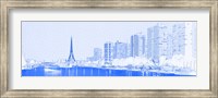 Eiffel Tower & Seine River, Paris Fine Art Print