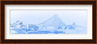 Golden Gate Bridge, San Francisco, California (Blue) Fine Art Print