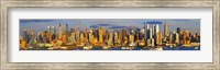 Panoramic View of Manhattan Skyline Fine Art Print