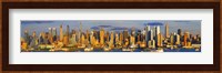 Panoramic View of Manhattan Skyline Fine Art Print