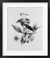 Close-up of Abstract Flower Arrangement (BW) Fine Art Print