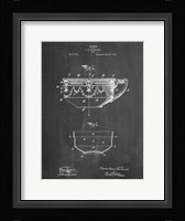 Chalkboard Haviland Demitasse Tea Cup Patent Fine Art Print