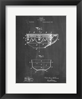 Chalkboard Haviland Demitasse Tea Cup Patent Fine Art Print