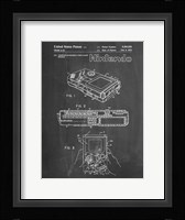 Chalkboard Nintendo Game Boy Patent Fine Art Print