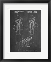 Chalkboard Rock Climbing Camalot Patent Fine Art Print