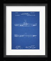 Blueprint Holland Submarine Patent Framed Print