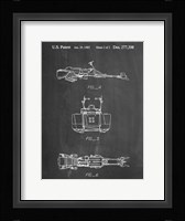 Chalkboard Star Wars Speeder Bike Patent Fine Art Print