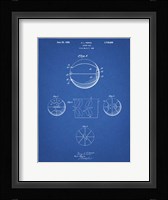 Blueprint Basketball 1929 Game Ball Patent Fine Art Print