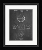 Chalkboard Basketball 1929 Game Ball Patent Fine Art Print