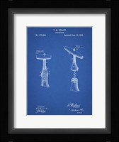 Blueprint Corkscrew 1883 Patent Fine Art Print