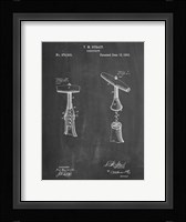 Chalkboard Corkscrew 1883 Patent Fine Art Print