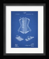 Blueprint Corset Patent Fine Art Print