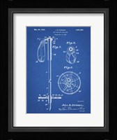 Blueprint Vintage Ski Pole Patent Fine Art Print