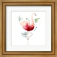 Tropical Icons Flamingo Fine Art Print