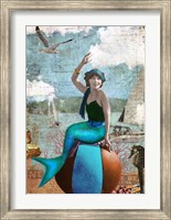 Beach Ball Mermaid Fine Art Print