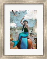 Beach Ball Mermaid Fine Art Print