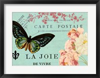 Butterfly Postcard Fine Art Print