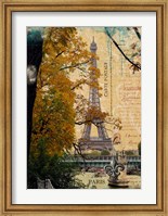 Eiffel in October Fine Art Print