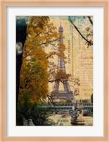 Eiffel in October Fine Art Print