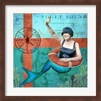 Puget Sound Mermaid Fine Art Print