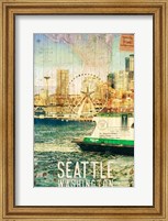Seattle Ferry Dock Fine Art Print