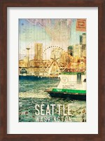 Seattle Ferry Dock Fine Art Print