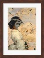 Sparrow Lady Fine Art Print