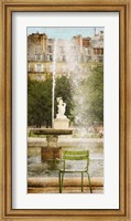 Tuileries Fountain Fine Art Print