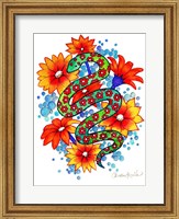 Mosaic Snake Fine Art Print