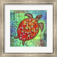 Mosaic Turtle II Fine Art Print