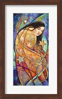 Woman with Stars Fine Art Print