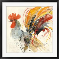 Festive Rooster II Fine Art Print