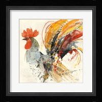Festive Rooster II Fine Art Print